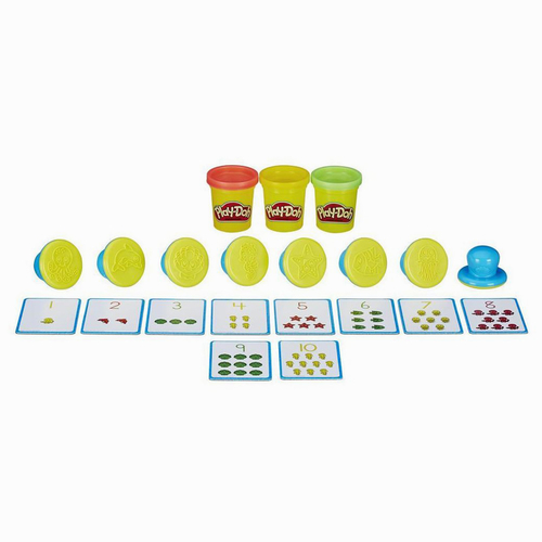 Play-Doh Rakamları ve Saymayı Öğreniyorum Kalıp ve Oyun Hamuru B3406 5436