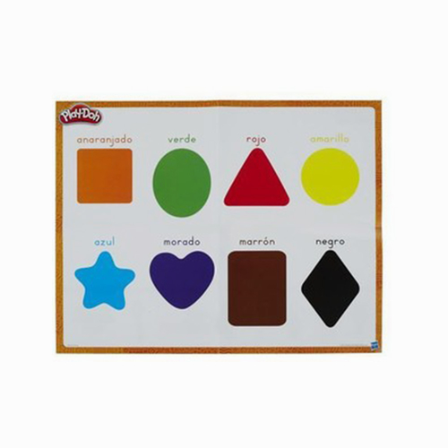 Play-Doh Renkleri ve Şekilleri Öğreniyorum Oun Hamuru ve Kalıpları B3404 5313