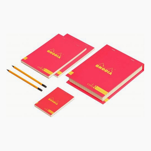 Rhodia Essential Box Set Çizgili Kırmızı 9736
