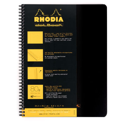 Rhodia dotBook A4 Dot (Noktalı) Spiralli Defter 0397
