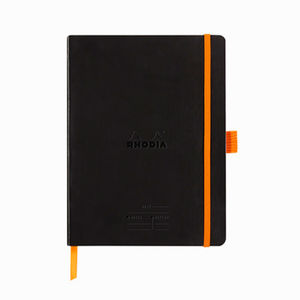 Rhodia Meeting Book A5+ Defter Black 117782C 7822 - Thumbnail