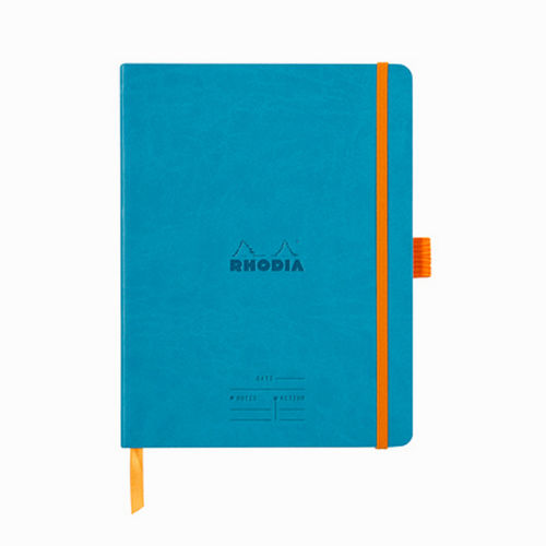 Rhodia Meeting Book A5+ Defter Turquoise Blue 117787C 7877