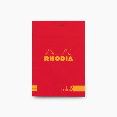 Rhodia No:12 Color Pad 8.5 X 12 cm Çizgili Not Defteri Kırmızı 9730
