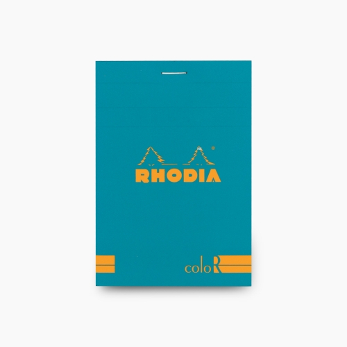 Rhodia No:12 Color Pad 8.5 X 12 cm Çizgili Not Defteri Turkuaz 9679