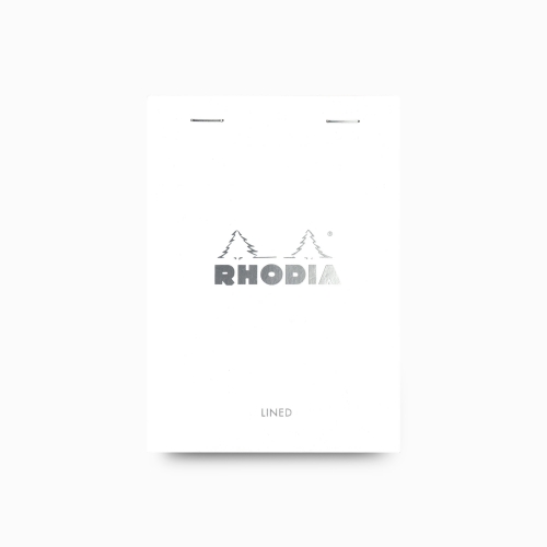 Rhodia No:13 Pad Çizgili Not Defteri A6 Beyaz 6011