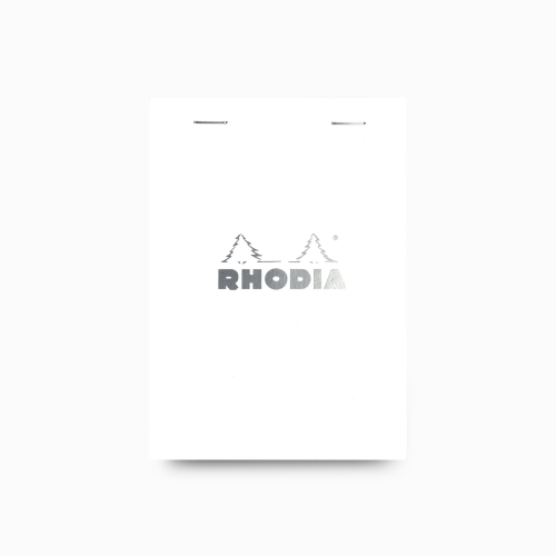Rhodia No:13 Pad Kareli Not Defteri A6 Beyaz 2013