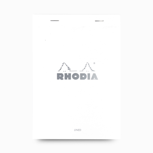 Rhodia No:16 Pad Çizgili Not Defteri A5 Beyaz 6018