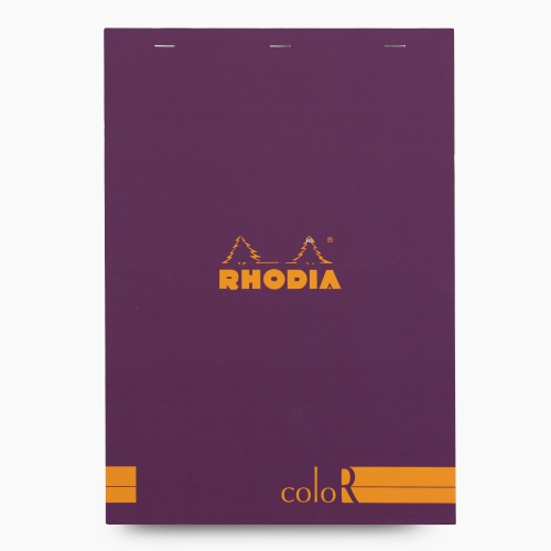 Rhodia No:18 Color Pad A4 Çizgili Not Defteri Mor 9703