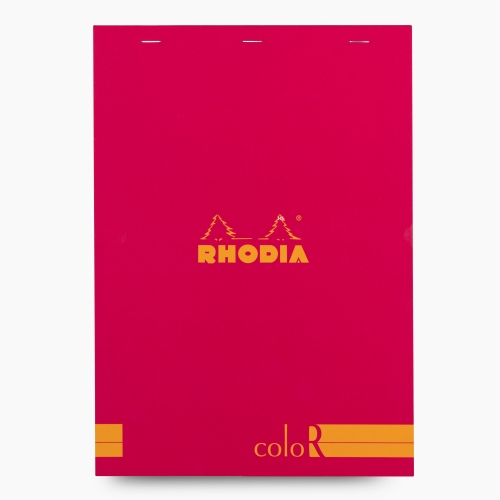 Rhodia No:18 Color Pad A4 Çizgili Not Defteri Poppy 9727
