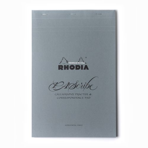 Rhodia PAScribe A4+ Calligraphy Practise & Correspondence Grey Maya Pad 0068