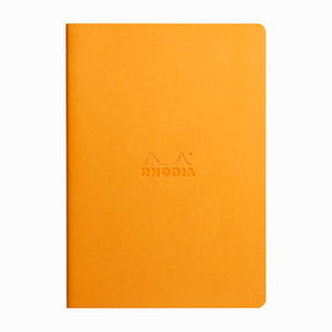 Rhodia Sewn Spin A5 İplik Dikiş Çizgili Defter Orange 116415C 4150 - Thumbnail