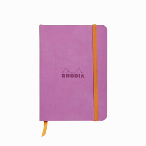 Rhodia Softcover Deri Kapak A6 Dot (Noktalı) Defter Lilac 3619 - Thumbnail