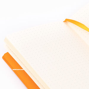 Rhodia Softcover Deri Kapak A6 Dot (Noktalı) Defter Lilac 3619 - Thumbnail