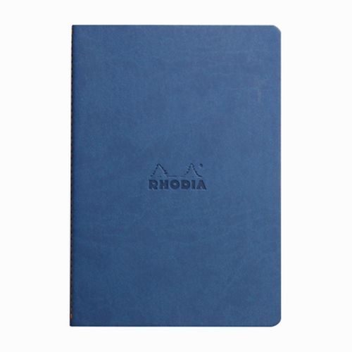 Rhodia Sewn Spin A5 İplik Dikiş Dot (Noktalı) Defter Sapphire Blue 116458C 4587