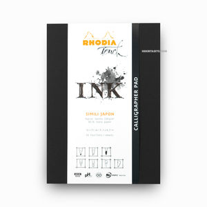 Rhodia Touch A5 Calligrapher Pad 130gr 1227 - Thumbnail