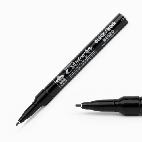 Sakura Pen Touch 1.8 mm Calligrapher Permanent Kesik Uç Kaligrafi Kalemi Siyah 0898