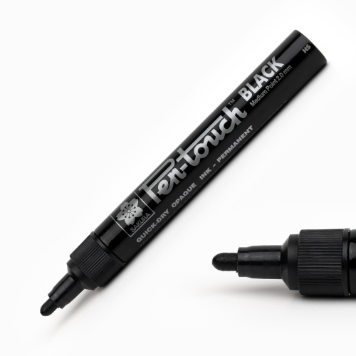 Sakura Pen Touch 2.0 mm Permanent Marker Siyah 0683