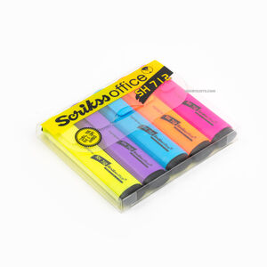 Scrikss Office SH 712 5'li İşaretleme Kalemi Seti Neon Seri 2437 - Thumbnail