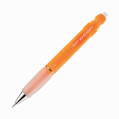 Serve Deep 1.3 mm Mekanik Kurşun Kalem Neon Orange 2843