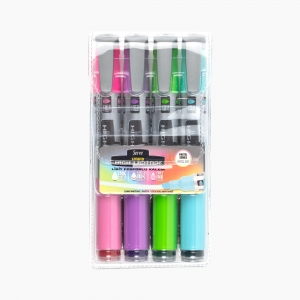 Serve Likit İşaretleme Kalemi Pastel 4'lü Set 5285 - Thumbnail
