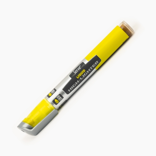 Serve Likit İşaretleme Kalemi Pastel Sarı