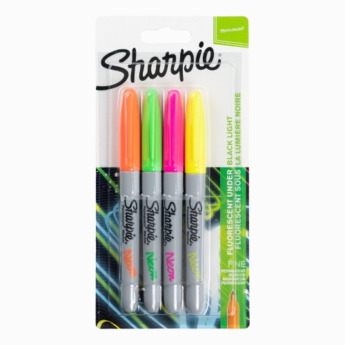 Sharpie 4'lü Permanent Marker Neon Set 1985855 8555