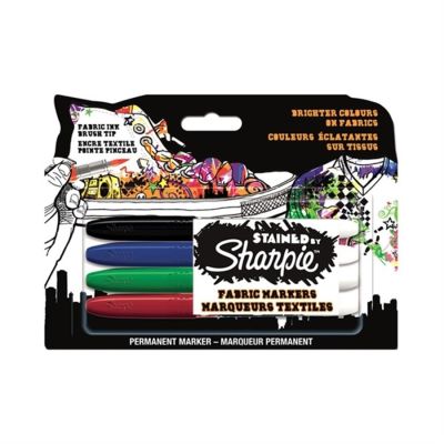 Sharpie Fırça Uçlu Tekstil Kalemi 4'lü 2145