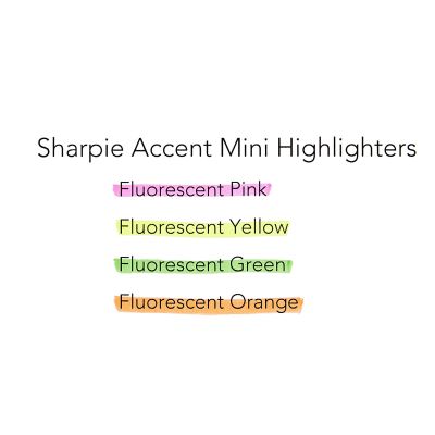 Sharpie Mini Accent İşaretleme Kalemi 3785