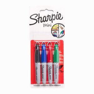 Sharpie Mini 4'lü Fine Permanent Markör Set 1950816 1252 - Thumbnail