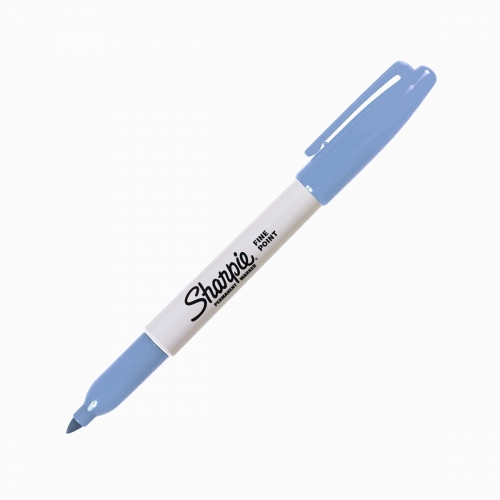 Sharpie Permanent Marker Fine Point Pastel Mavi 4624