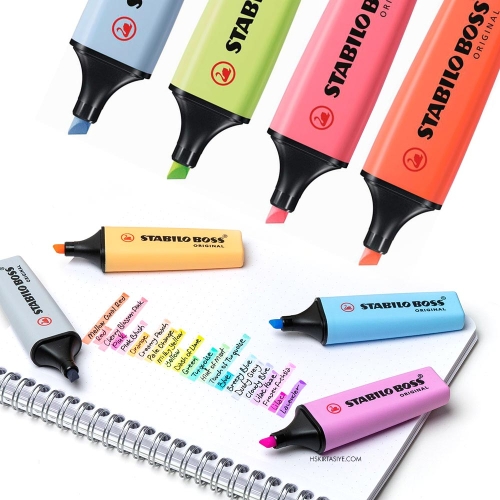 Stabilo Boss 23 Renk Standsız İşaretleme Kalemi Seti