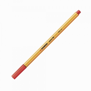 Stabilo Point 88 0.4 mm Fineliner Marker Kırmızı 88/40 5262 - Thumbnail