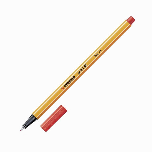 Stabilo Point 88 0.4 mm Fineliner Marker Kırmızı 88/40 5262