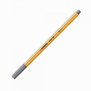 Stabilo Point 88 0.4 mm Fineliner Marker Koyu Gri 88/96 3986 - Thumbnail