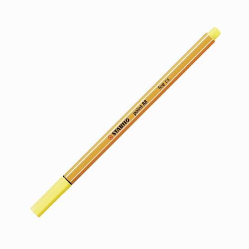 Stabilo Point 88 0.4 mm Fineliner Marker Limon Sarı 88/24 3062