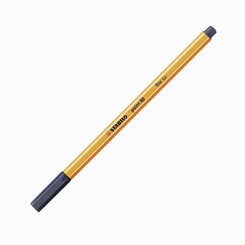 Stabilo Point 88 0.4 mm Fineliner Marker Mavi-Siyah 88/98 3390