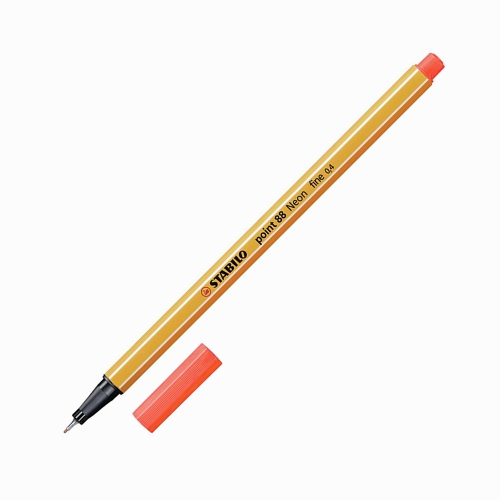 Stabilo Point 88 0.4 mm Fineliner Marker Neon Kırmızı 88/040 8568