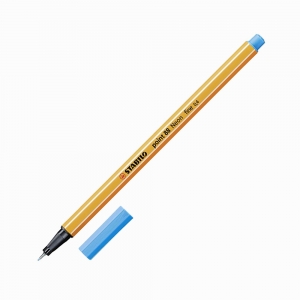 Stabilo Point 88 0.4 mm Fineliner Marker Neon Mavi 88/031 3420 - Thumbnail