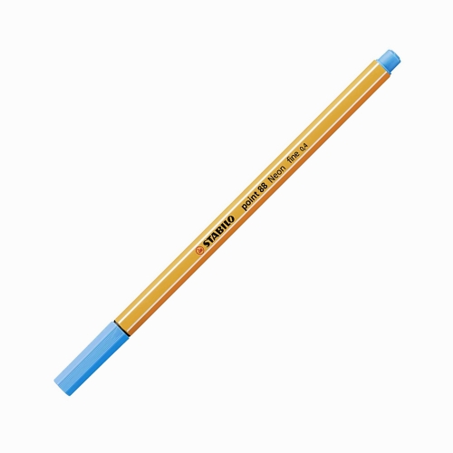 Stabilo Point 88 0.4 mm Fineliner Marker Neon Mavi 88/031 3420