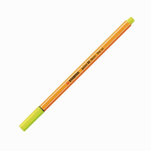 Stabilo Point 88 0.4 mm Fineliner Marker Neon Sarı 88/024 8544