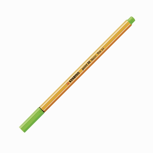 Stabilo Point 88 0.4 mm Fineliner Marker Neon Yeşil 88/033 8551