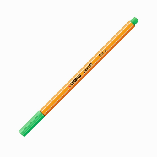 Stabilo Point 88 0.4 mm Fineliner Marker Zümrüt Yeşil 88/16 2973