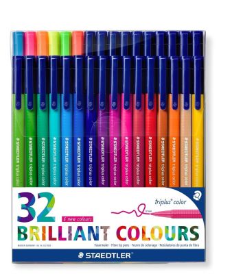 Staedtler Brillant Colours Triplus Color 32'li Set 9320