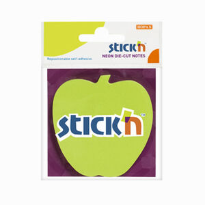 Stickn Die-cut Notes Apple Yapışkanlı Not Kağıdı 21449 4497 - Thumbnail