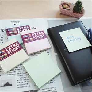 Stickn Extra Sticky Notes Yapışkanlı Not Kağıtları Pembe 21661 - Thumbnail