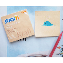 Stickn Kraft Yapışkanlı Not Kağıdı 21639 - Thumbnail