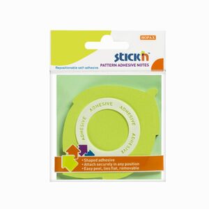 Stickn Pattern Adhesive Note Yapışkanlı Not Kağıtları Leaf 21543 - Thumbnail