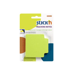 Stickn Tracking Yapışkanlı Not Kağıdı Yeşil 21480 - Thumbnail