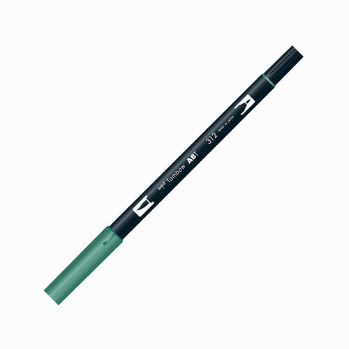 Tombow Dual Brush Pen 312 Holy Green