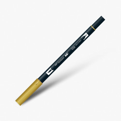 Tombow Dual Brush Pen 026 Yellow Gold 1139 - Thumbnail